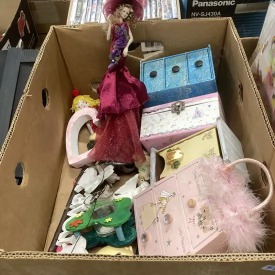 Childrens Jewellery Boxes, Ornaments Etc