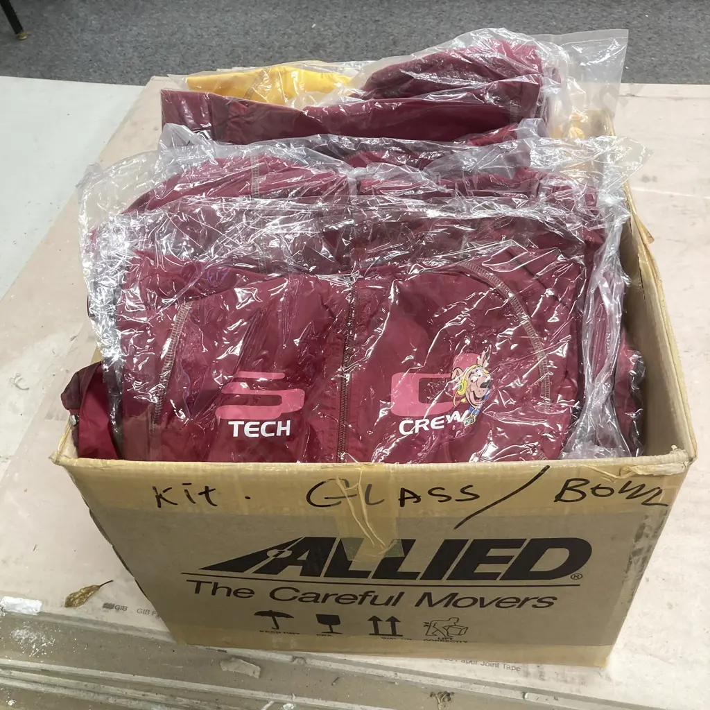 Box Lot Of New Kids Jackets, Assorted Sizes & Colours Image 1++