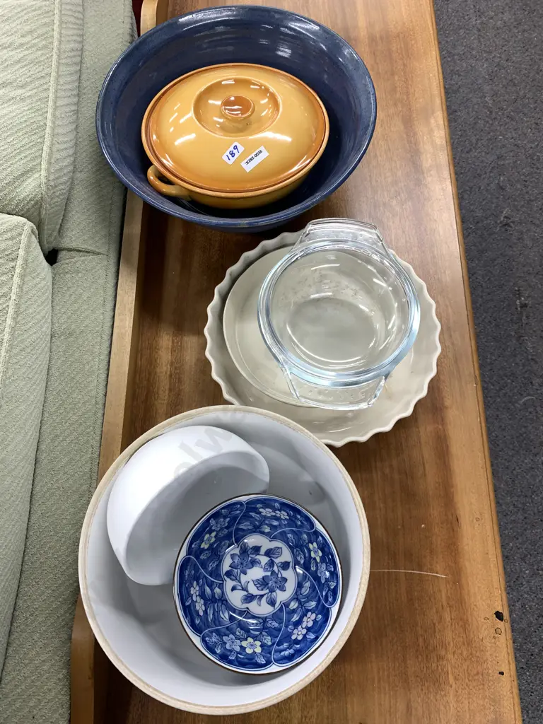 Selection of Bakeware Including Luzifer, Richmond Stoneware Etc Image 1++