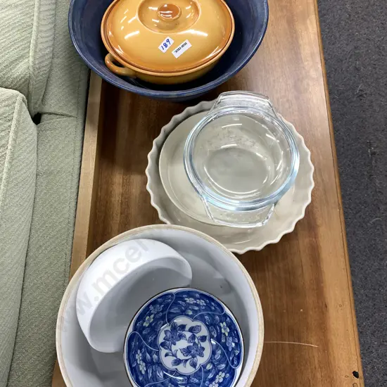 Selection of Bakeware Including Luzifer, Richmond Stoneware Etc