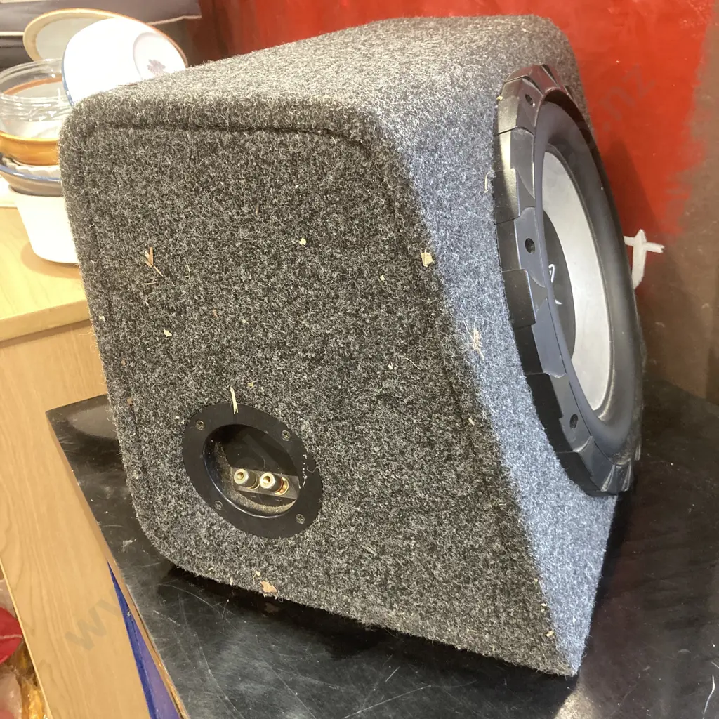 Lightning Audio LA1.150.2 2 Channel 450W Sub Amp & Lightning Sub-Woofer Mounted In Box Image 1++