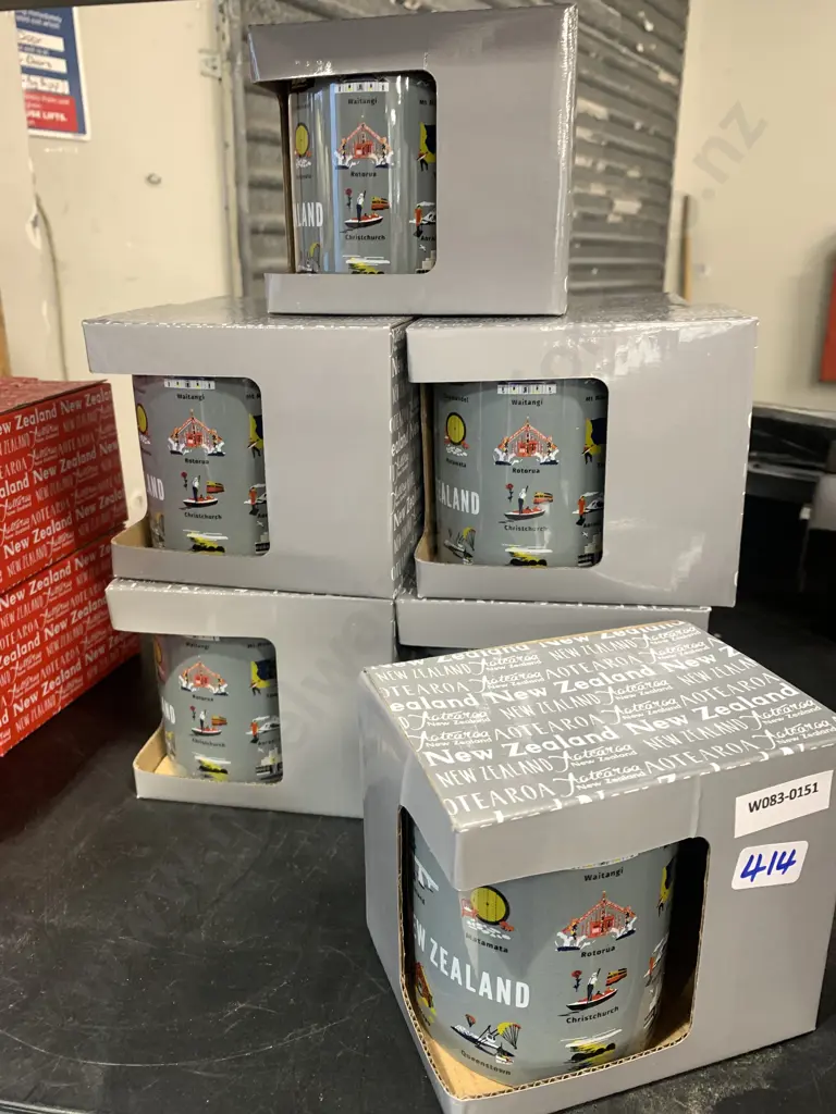 New NZ Kiwiana Mug In Box x 10, H&B Design Image 1++