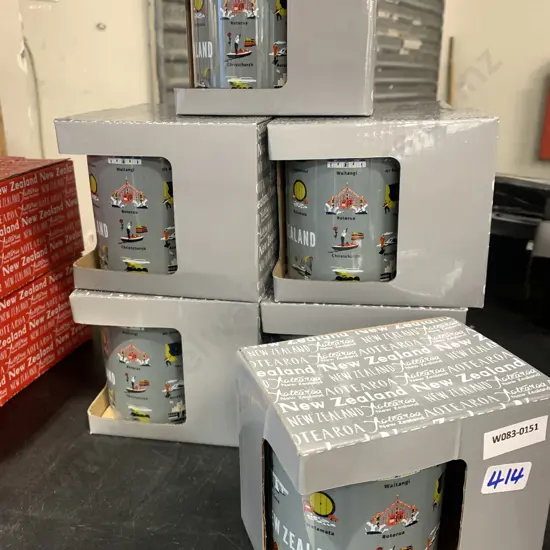 New NZ Kiwiana Mug In Box x 10, H&B Design