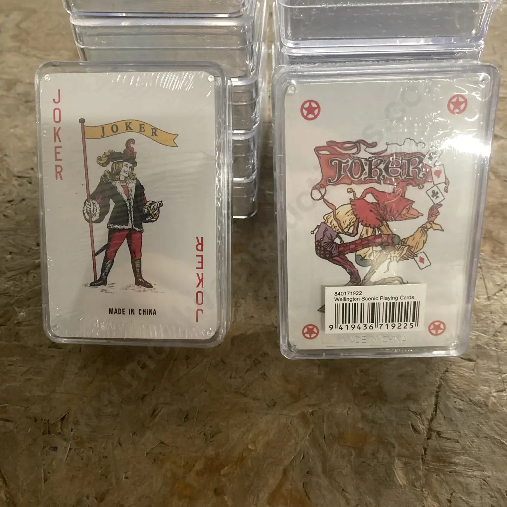 Lot of 12 Sealed Souvenir Playing Cards, Australia & Wellington, NZ Image 1++