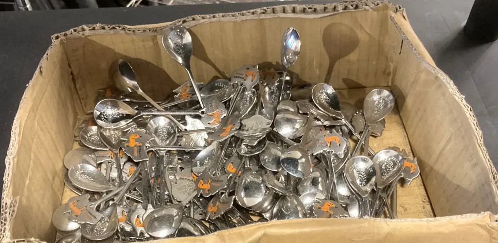 Lot of New Assorted Australian Souvenir Teaspoons Image 1++