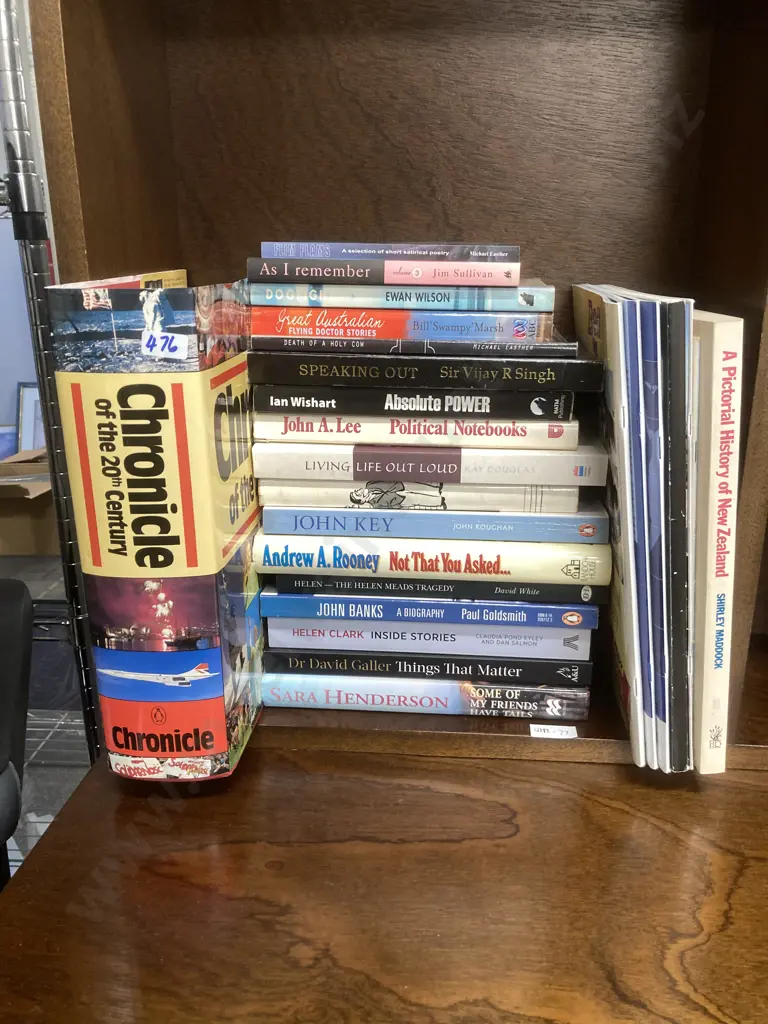 Chronicles of The 20th Century, NZ Books, Key, Clark, Banks, Memories Magazines Etc Image 1++