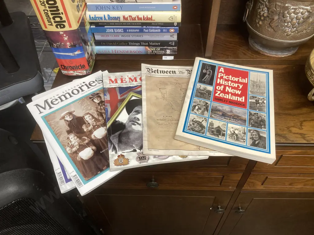 Chronicles of The 20th Century, NZ Books, Key, Clark, Banks, Memories Magazines Etc Image 1++