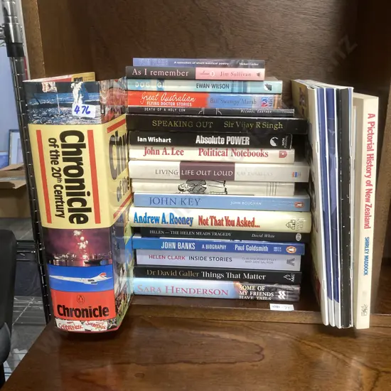 Chronicles of The 20th Century, NZ Books, Key, Clark, Banks, Memories Magazines Etc