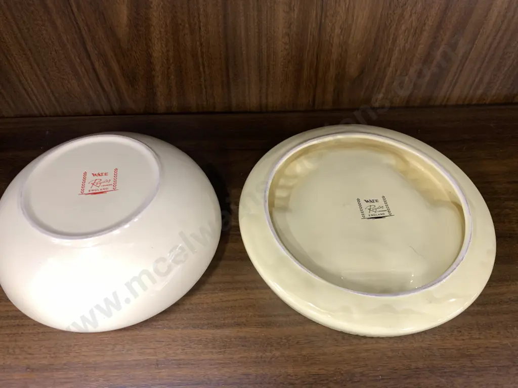 Vintage Wade Regicor Cluny Macphersons Scotch Whisky Ashtray & Ushers Scotch Whisky Ashtray Image 1++