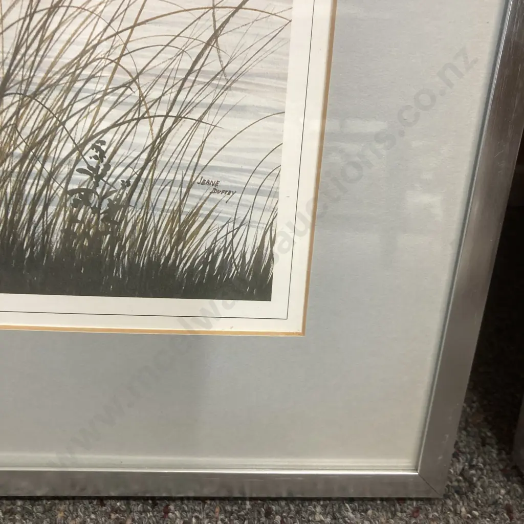 Framed Artwork by Jeane Duffey Titled Boundary Bay, 62 x 76cm Image 1++