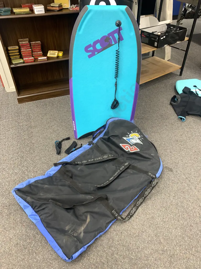 Scott Edge Bodyboard & A Ripcurl Bag (Torn) Image 1++