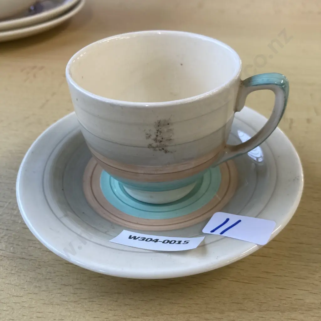 Susie Cooper Soup Bowl And Under Dish x2 With Demi Cup And Saucer Image 1++