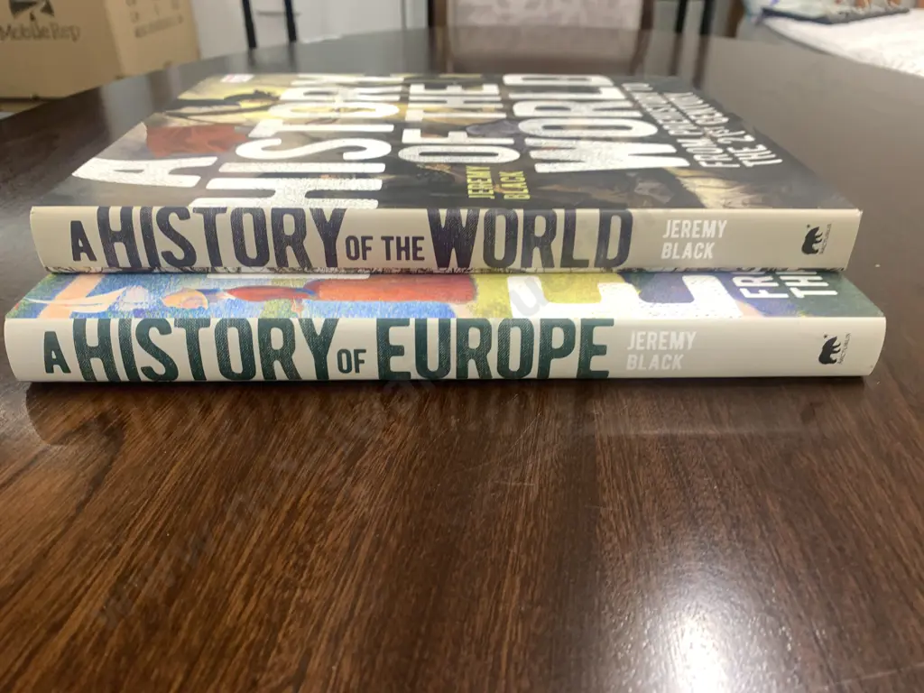 Coffee Table Books, A History Of The World & Europe By Jeremy Black Etc Image 1++