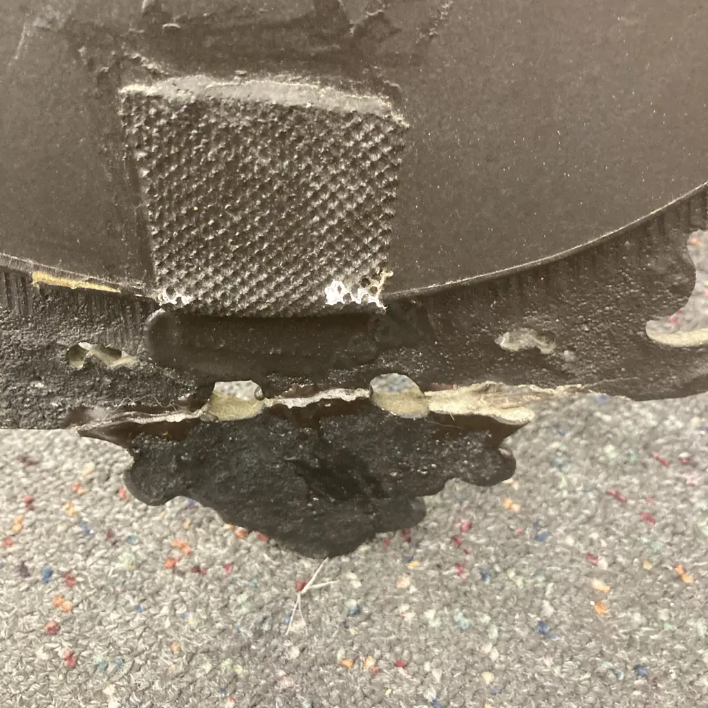 Vintage Oval Ornate Gilt Framed Mirror, 72 x 47cm Image 1++