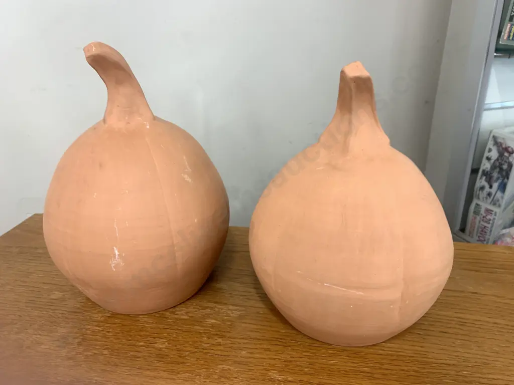 Terracotta Pumpkin Garden Ornaments Image 1++