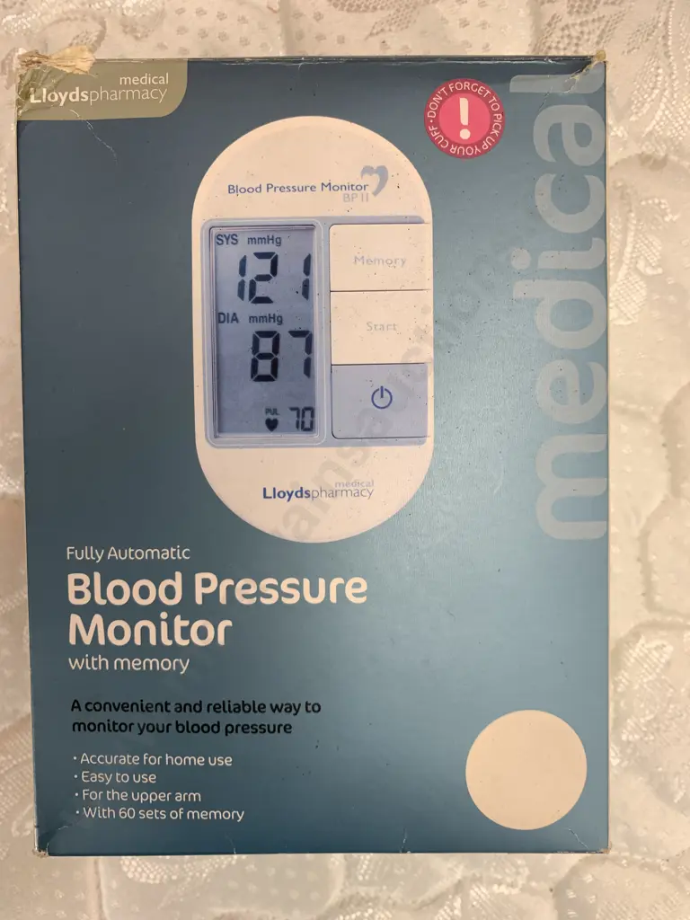 Medical Blood Pressure Monitor Image 1++