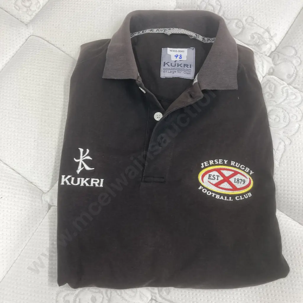 'Jersey Reds' Jersey Rugby Football Club Rugby Jersey 4XL Image 1++