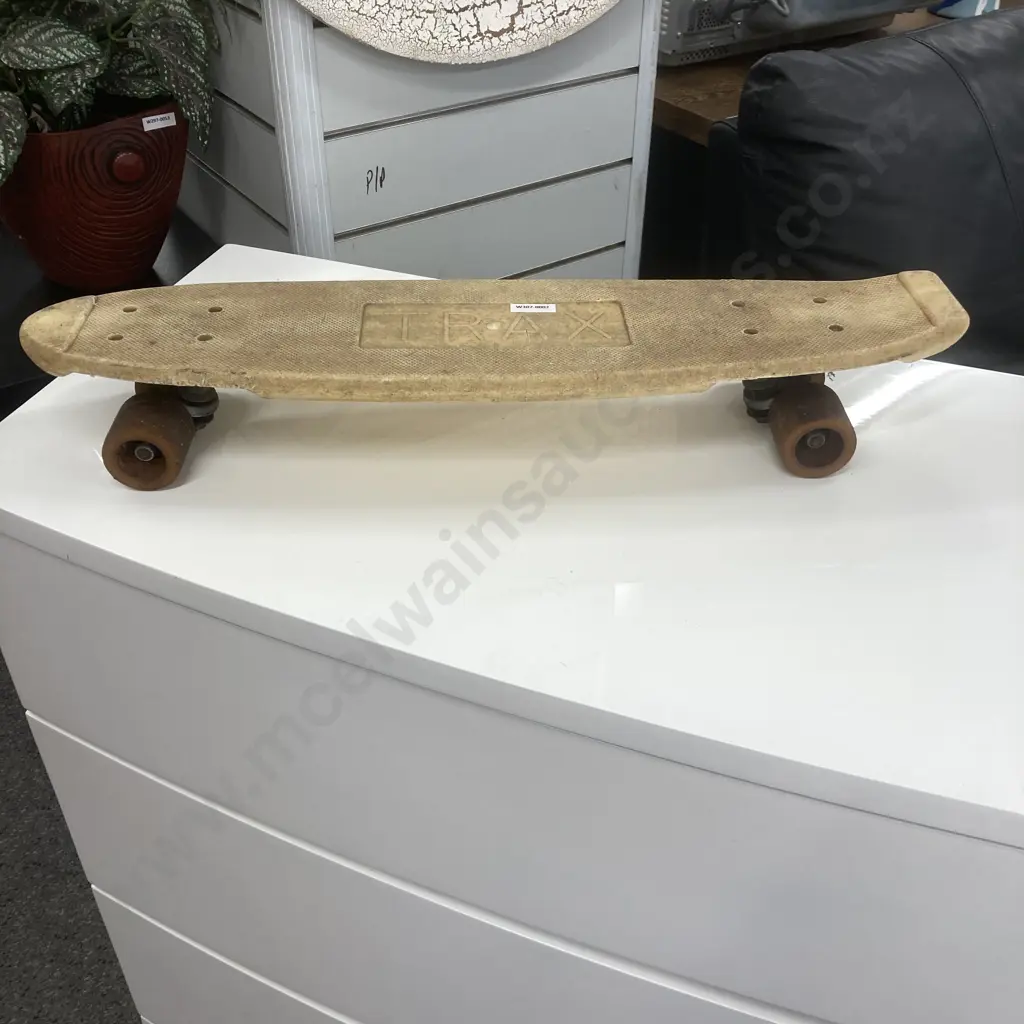 Vintage Trax Skateboard, L63cm Image 1++