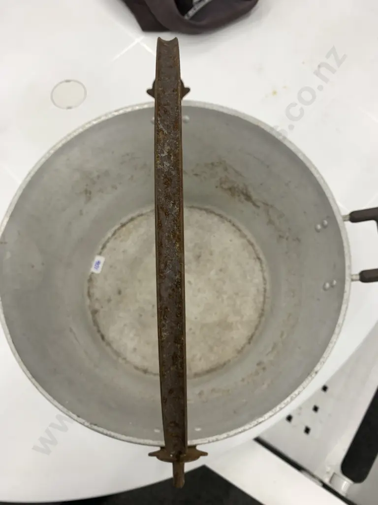 Vintage Preserving Pan With 2 Handles , 17 x 36cm Image 1++