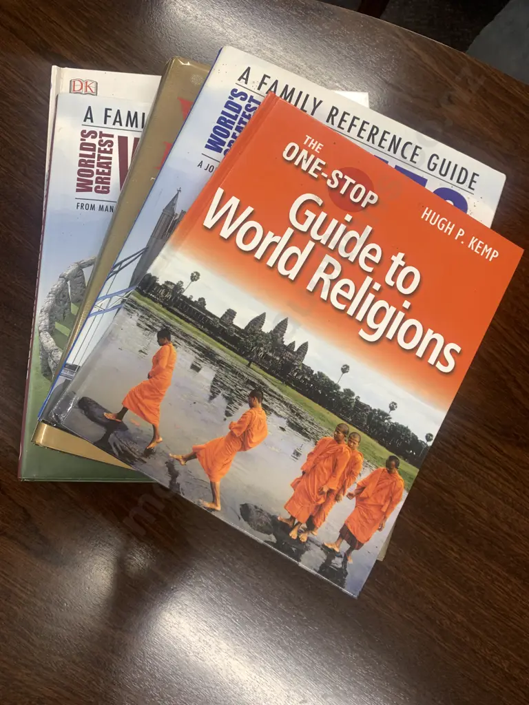 Coffee Table Books, Family Reference To Worlds Greatest Wonders, Cities, Guide To Worlds Religions Etc Image 1++