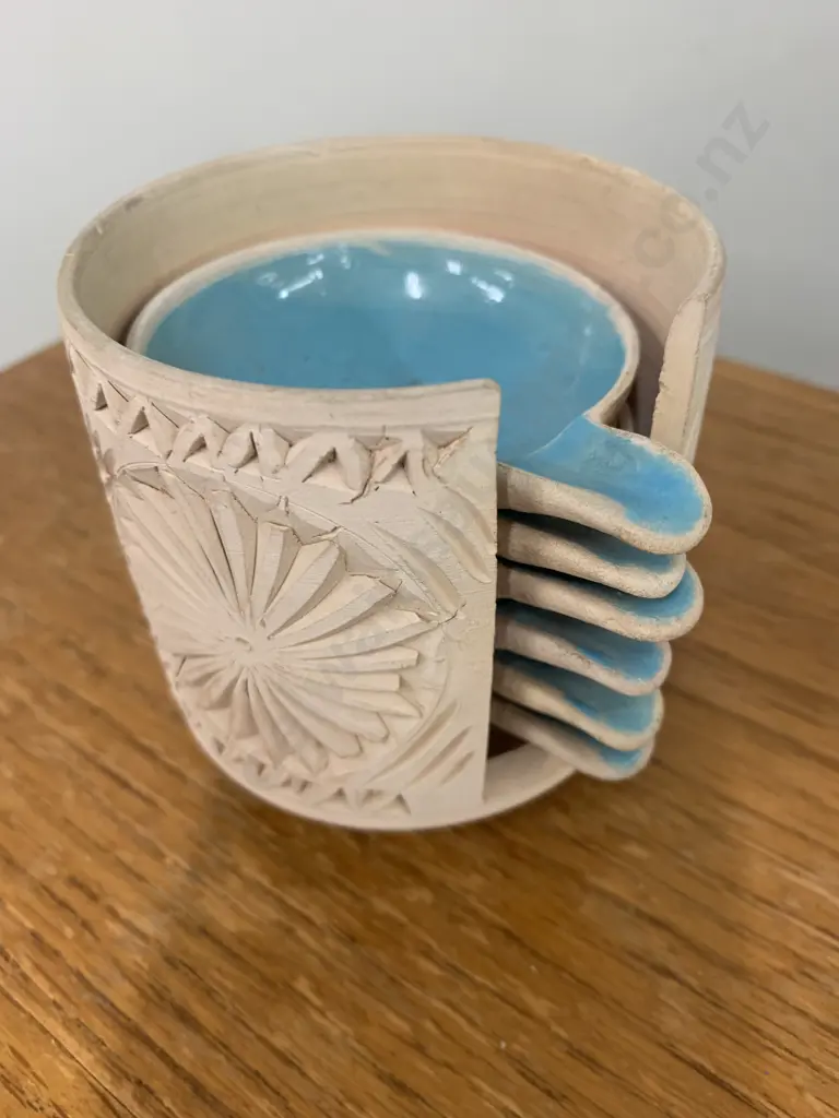 Vintage Pottery Stacking Entree Dishes Image 1++