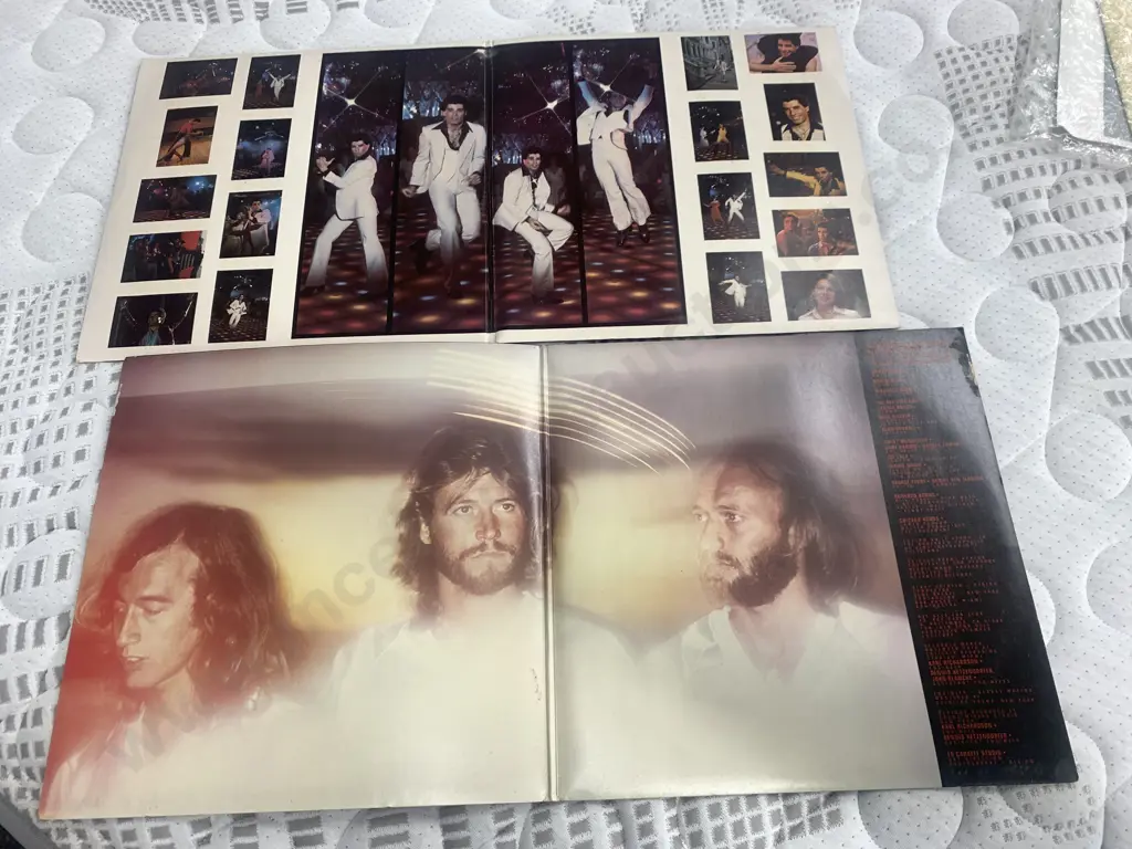 Saturday Night Fever The Original Movie Sound Track Lp With Bee Gees Spirits Having Flown Lp Image 1++