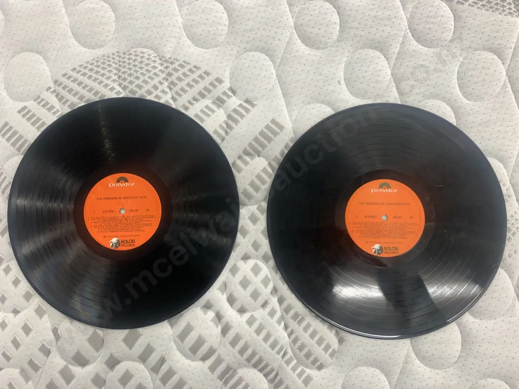 The Osmonds 20 Greatest Hits Vinyl Lp x2 Image 1++