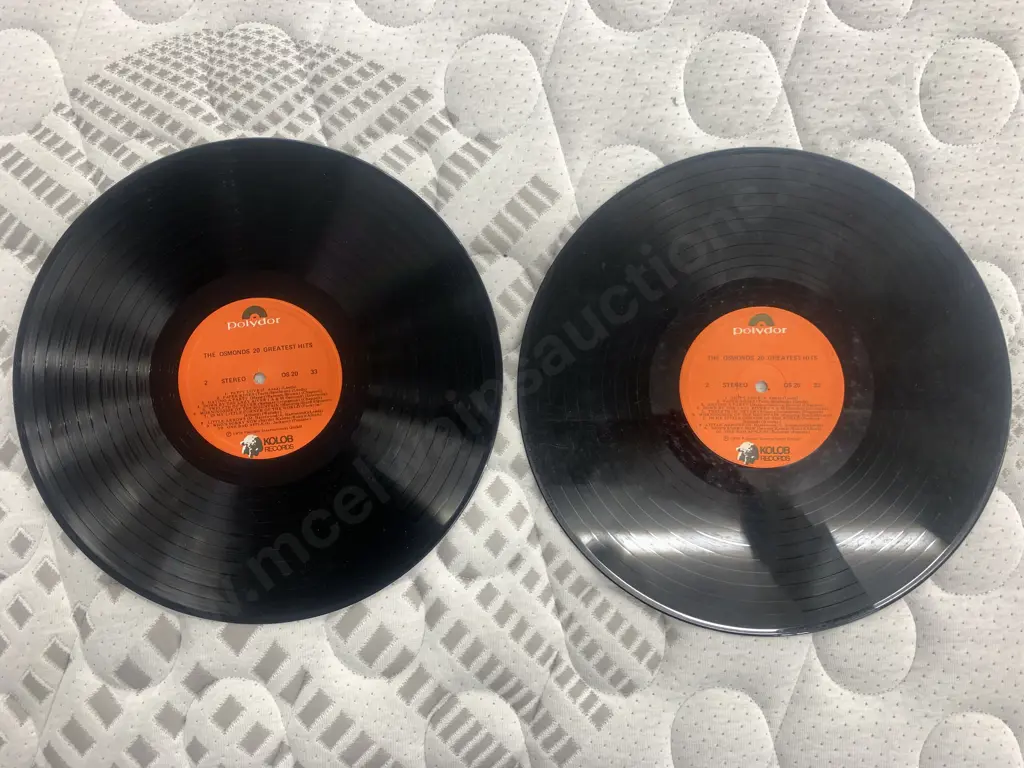 The Osmonds 20 Greatest Hits Vinyl Lp x2 Image 1++