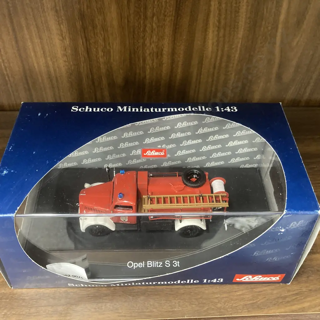 Schuco Opel Blitz S 3T Fire Tanker 1:43 Image 1++