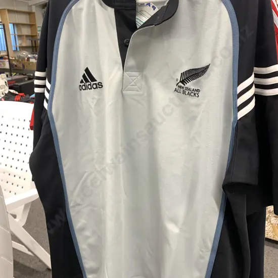 All Blacks Adidas Rugby Jersey 2XL