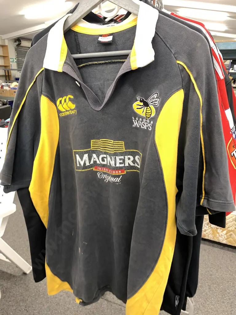 London Wasps Rugby Jersey 2XL Image 1++