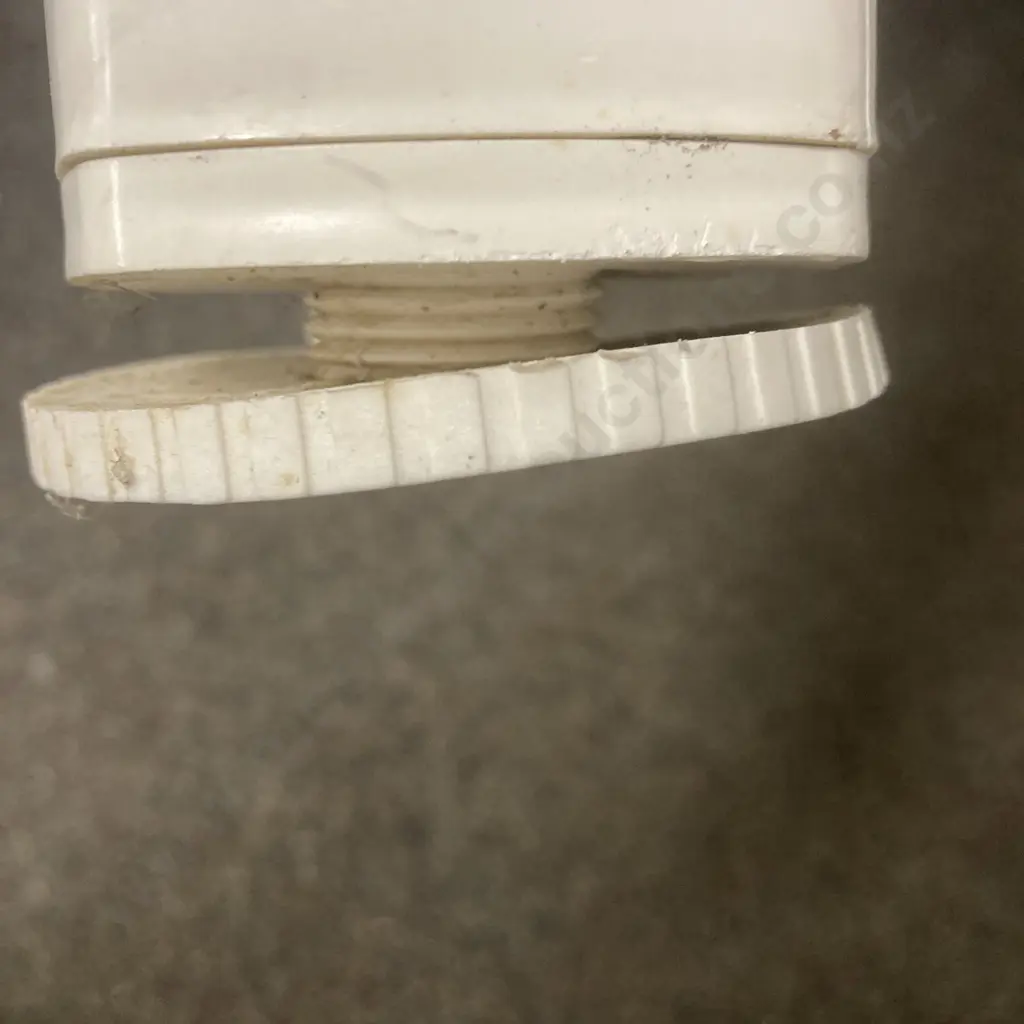 White Cosmoplast (UAE) Square Outdoor Table, Adjustable Feet, H73 W99 D99cm Image 1++