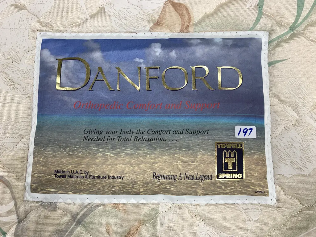 Towell King Single Bed Base With A Towell Danford Mattress Image 1++