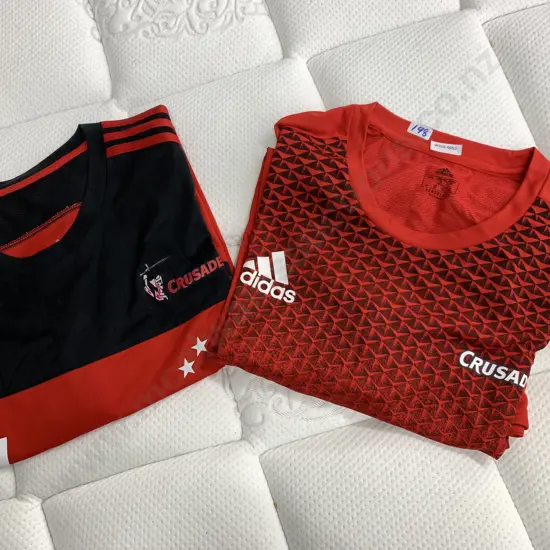 Crusaders Tee Shirts x 2 Size 2XL