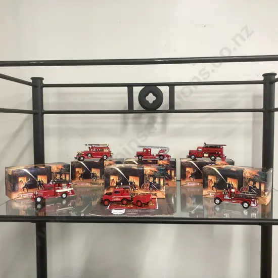 Matchbox Collectibles Six Vintage Fire Engines Premier Collection