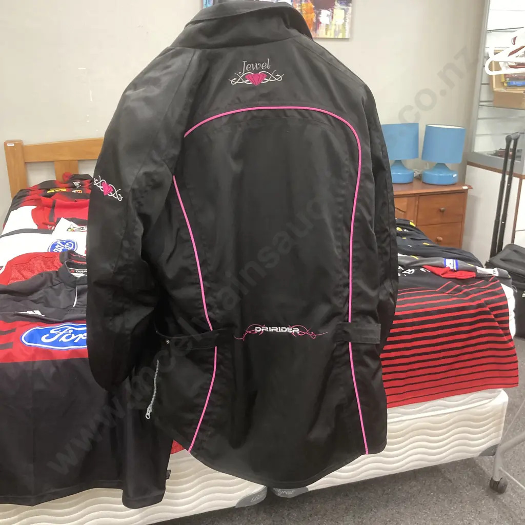 Dririder 'Jewel' Ladies Motorbike Jacket Including Liner, Size XXL Image 1++