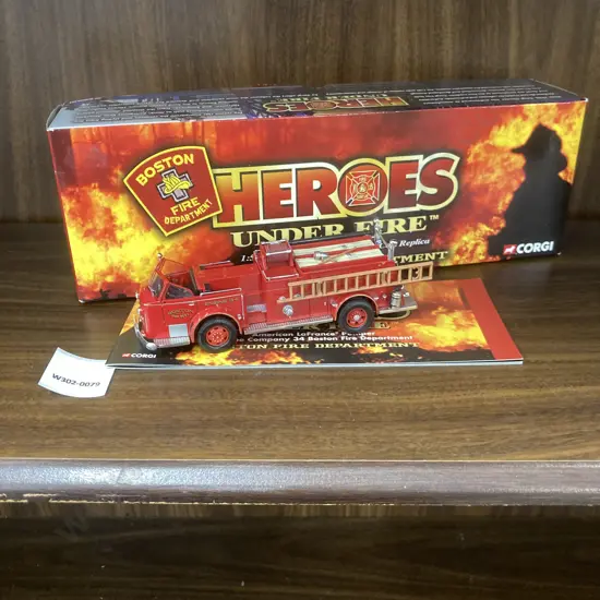 Limited Edition Corgi American La France 700 Open Cab Pumper No34 Boston Fire Department (AF)