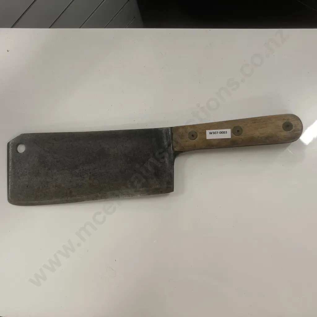 Antique Brades England Pat.910 10" Butchers Cleaver, c1890, L42cm Image 1++
