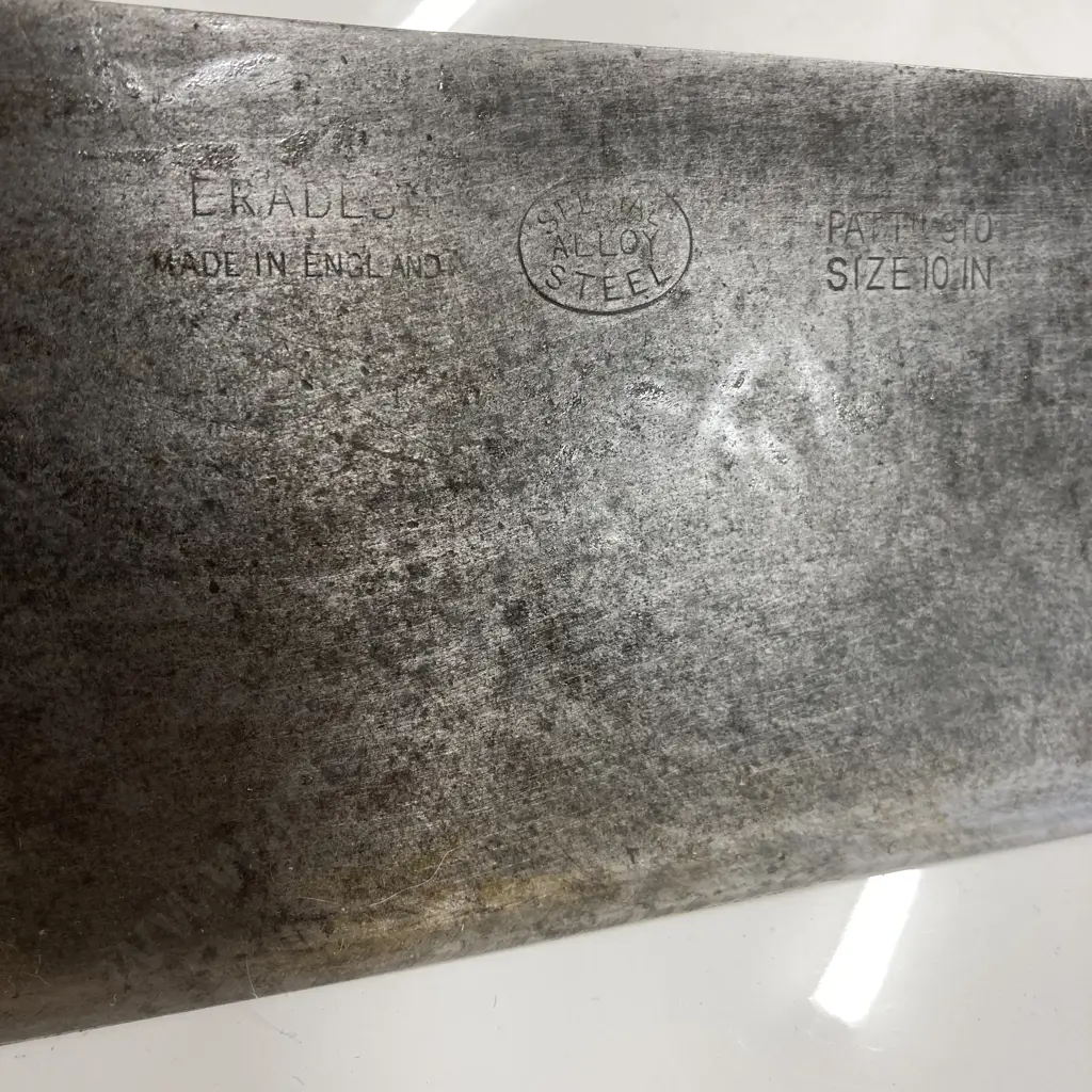 Antique Brades England Pat.910 10" Butchers Cleaver, c1890, L42cm Image 1++