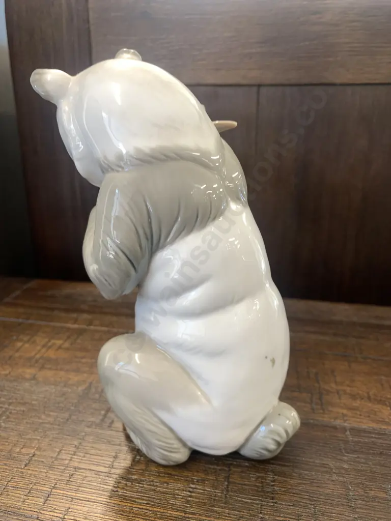 Nao Panda Bear Figurine Eating Bamboo, H17cm Image 1++