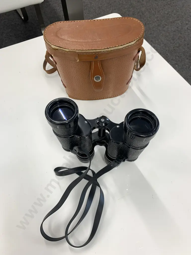 New Universe Binoculars 7x35, Field 65 Degree No96588 In Case Image 1++