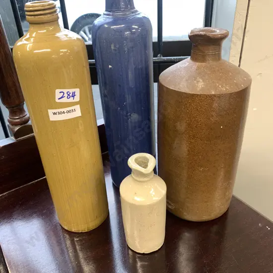 Assortment Of Stone Jars