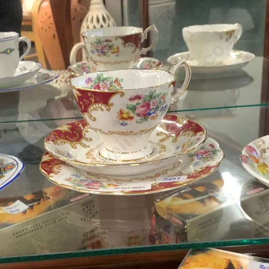 Royal Albert Trios & Shelley Cup & Saucer