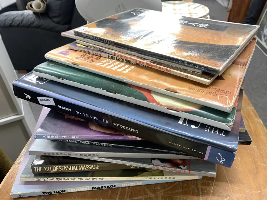 Vintage Foreign Exquisite Works Of Human Body Photography Books & Magazines Includes Playboy Etc Image 1++