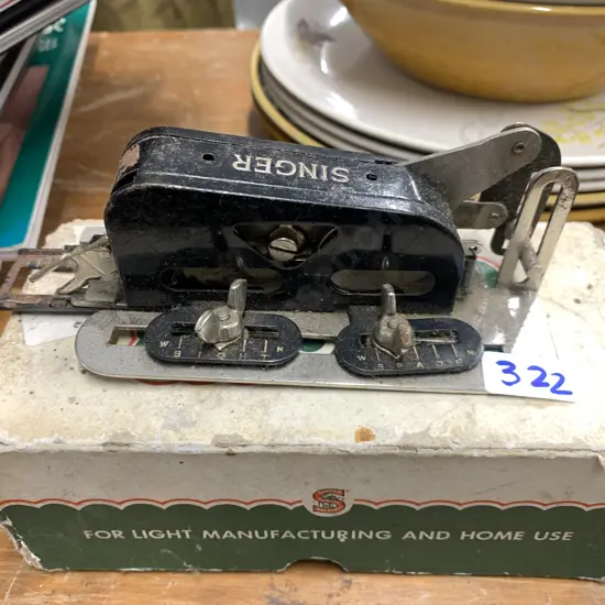 Vintage Singer Buttonhole Attachment No86662