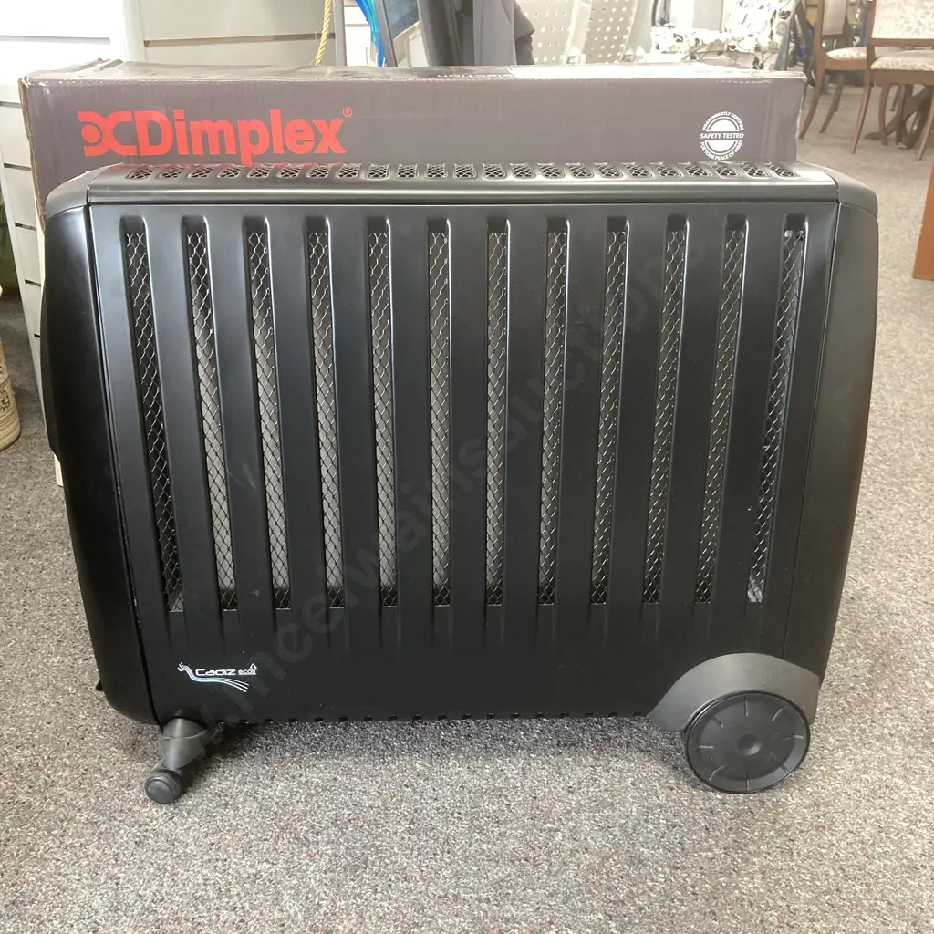 Dimplex CDE24ECCB Cadiz Eco Heater, Black, With Remote & Manual Image 1++