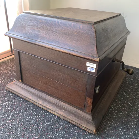 His Masters Voice Gramophone, Circa 1930's, Working Condition, Made By The Gramophone Co Ltd