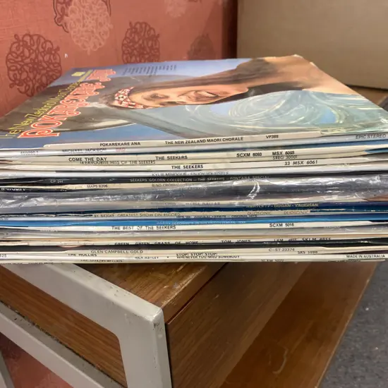Assorted Lot Of Lps Incuding Michael Jackson, The Seekers Etc