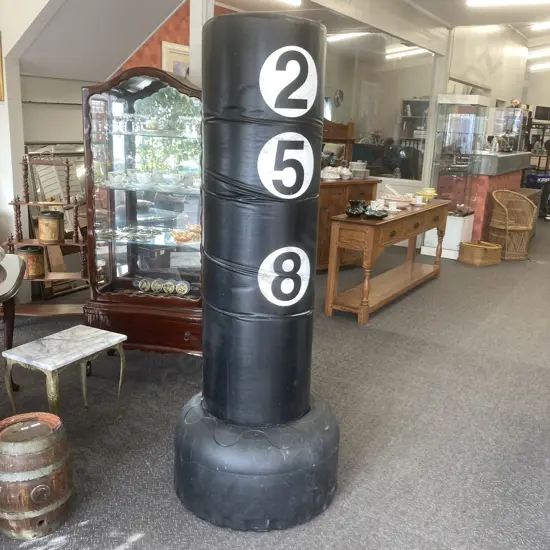 Freestanding Numbered Punching Bag On A Plastic Hollow Base, H1.8m, Dia70cm