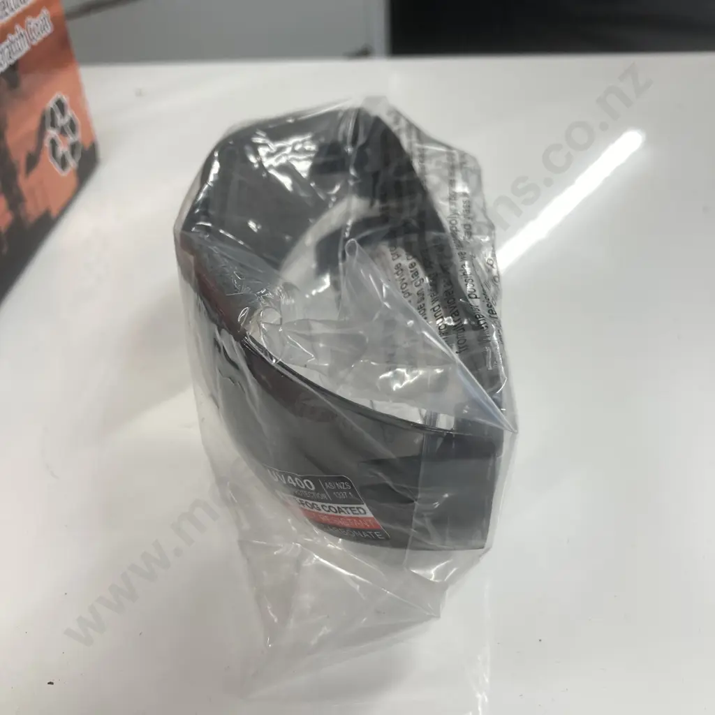 Box Of Twelve New Hawk-i Safety Eyewear, Smoke Lens, AS/NZ 1337 Compliant, UV 400, Anti-Fog Coated Image 1++